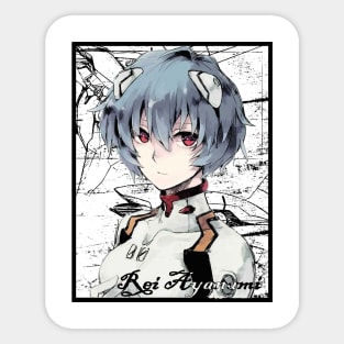 Rei Ayanami Sticker